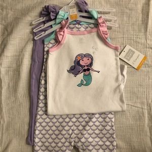 Hudson Baby Girls NWT 3-6month mermaid romper